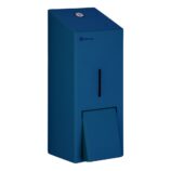 Dozownik mydła w płynie MERIDA STELLA BLUE LINE MAXI, pojemność zbiornika 800 ml, niebieski
