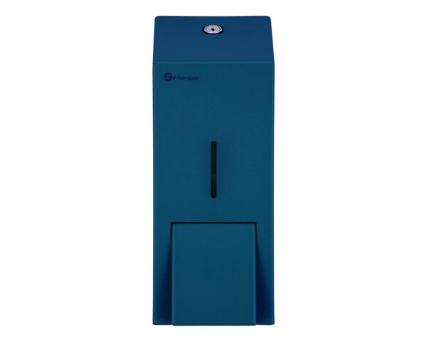 Dozownik mydła w płynie MERIDA STELLA BLUE LINE MAXI, pojemność zbiornika 800 ml, niebieski Dozownik mydła w płynie MERIDA STELLA BLUE LINE MAXI, pojemność zbiornika 800 ml, niebieski