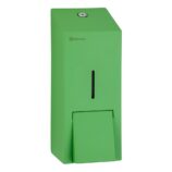 Dozownik mydła w płynie MERIDA STELLA GREEN LINE MAXI, pojemność zbiornika 800 ml, zielony
