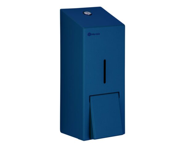 Dozownik mydła w pianie MERIDA STELLA BLUE LINE MAXI na jednorazowe wkłady 700 g, niebieski Dozownik mydła w pianie MERIDA STELLA BLUE LINE MAXI na jednorazowe wkłady 700 g, niebieski