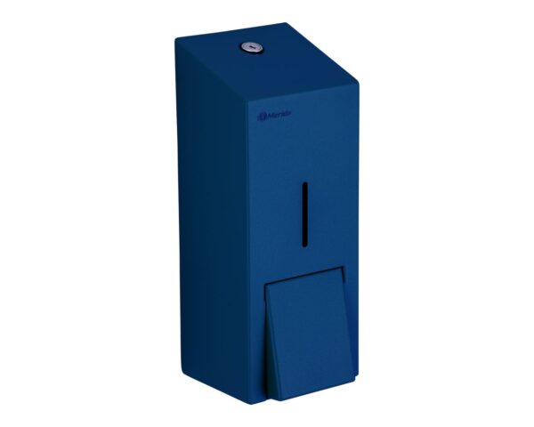 Dozownik mydła w pianie MERIDA STELLA BLUE LINE MAXI na jednorazowe wkłady 700 g, niebieski Dozownik mydła w pianie MERIDA STELLA BLUE LINE MAXI na jednorazowe wkłady 700 g, niebieski