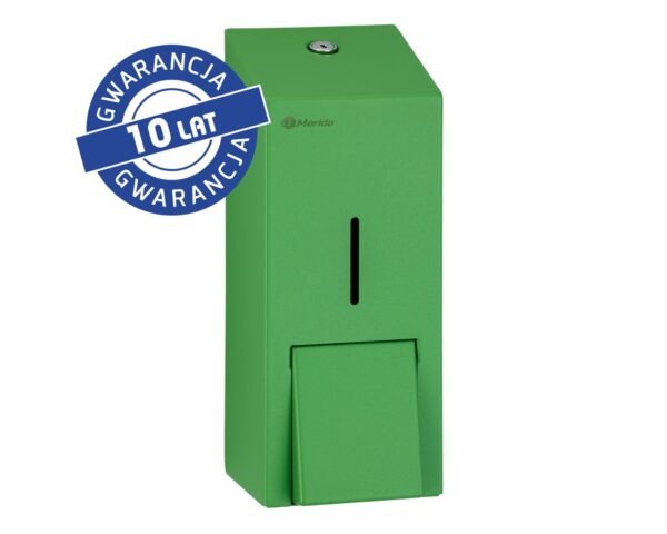 Dozownik mydła w pianie MERIDA STELLA GREEN LINE MAXI na jednorazowe wkłady 700 g, zielony