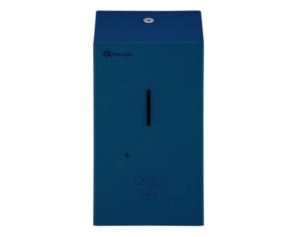 Bezdotykowy automatyczny dozownik mydła w pianie, MERIDA STELLA AUTOMATIC BLUE LINE na jednorazowe wkłady 1000 g, niebieski Bezdotykowy automatyczny dozownik mydła w pianie, MERIDA STELLA AUTOMATIC BLUE LINE na jednorazowe wkłady 1000 g, niebieski
