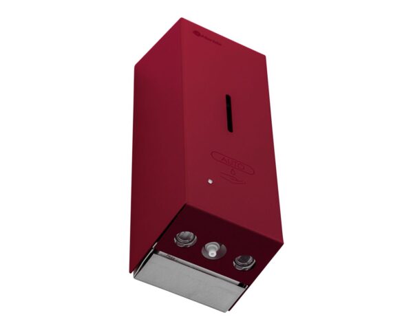 Bezdotykowy automatyczny dozownik mydła w pianie MERIDA STELLA AUTOMATIC SLIM RED LINE na jednorazowe wkłady 800 ml, czerwony Bezdotykowy automatyczny dozownik mydła w pianie MERIDA STELLA AUTOMATIC SLIM RED LINE na jednorazowe wkłady 800 ml, czerwony