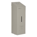 Bezdotykowy automatyczny dozownik mydła w pianie MERIDA STELLA AUTOMATIC SLIM STONE GREY LINE na jednorazowe wkłady 800 ml, szary kamienny