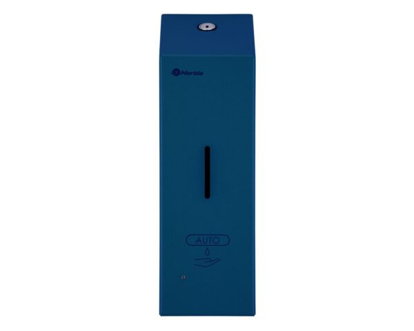 Bezdotykowy automatyczny dozownik mydła w pianie MERIDA STELLA AUTOMATIC SLIM BLUE LINE na jednorazowe wkłady 800 ml, niebieski Bezdotykowy automatyczny dozownik mydła w pianie MERIDA STELLA AUTOMATIC SLIM BLUE LINE na jednorazowe wkłady 800 ml, niebieski