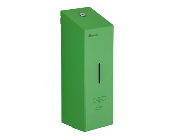 Bezdotykowy automatyczny dozownik mydła w pianie MERIDA STELLA AUTOMATIC SLIM GREEN LINE na jednorazowe wkłady 800 ml, zielony Bezdotykowy automatyczny dozownik mydła w pianie MERIDA STELLA AUTOMATIC SLIM GREEN LINE na jednorazowe wkłady 800 ml, zielony