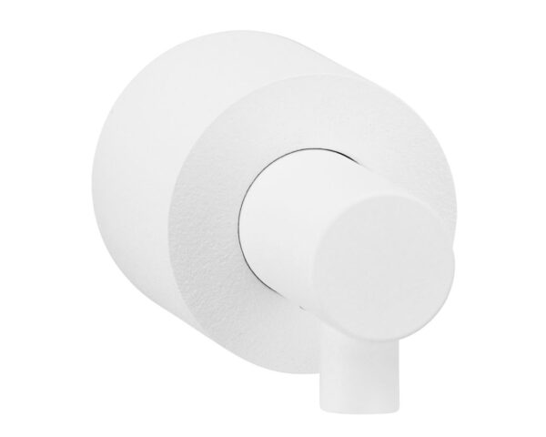 Dozownik mydła w płynie ścienny WALEC, biały Dozownik mydła w płynie ścienny WALEC, biały