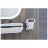 Suszarka kieszeniowa do rąk MERIDA EXP'AIR, aluminium, biała