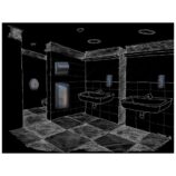 Mechaniczny podajnik ręczników w rolach MERIDA UNIQUE SOLID CUT GLAMOUR BLACK LINE