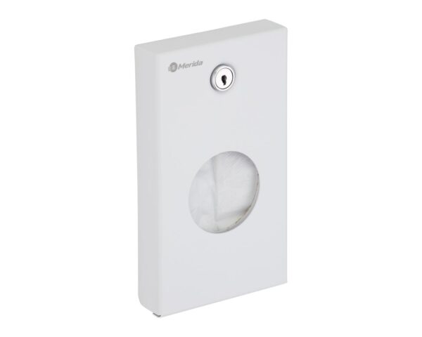 Pojemnik na torebki higieniczne MERIDA STELLA WHITE LINE, biały Pojemnik na torebki higieniczne MERIDA STELLA WHITE LINE, biały