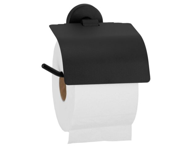 Uchwyt na papier toaletowy MERIDA STELLA BLACK LINE, czarny Uchwyt na papier toaletowy MERIDA STELLA BLACK LINE, czarny