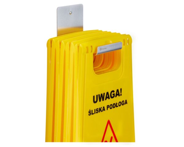 Wieszak do powieszenia wiadra lub tablicy "ŚLISKA PODŁOGA" Wieszak do powieszenia wiadra lub tablicy "ŚLISKA PODŁOGA"