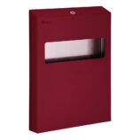 Pojemnik na podkładki na deskę sedesową MERIDA STELLA RED LINE, czerwony