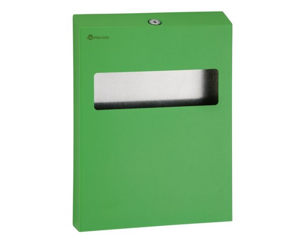 Pojemnik na podkładki na deskę sedesową MERIDA STELLA GREEN LINE, zielony Pojemnik na podkładki na deskę sedesową MERIDA STELLA GREEN LINE, zielony