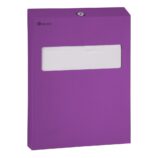 Pojemnik na podkładki na deskę sedesową MERIDA STELLA VIOLET LINE, fioletowy