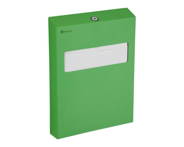 Pojemnik na podkładki na deskę sedesową MERIDA STELLA GREEN LINE, zielony Pojemnik na podkładki na deskę sedesową MERIDA STELLA GREEN LINE, zielony