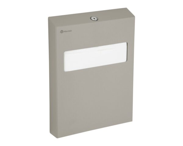 Pojemnik na podkładki na deskę sedesową MERIDA STELLA STONE GREY LINE, szary kamienny Pojemnik na podkładki na deskę sedesową MERIDA STELLA STONE GREY LINE, szary kamienny