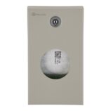 Pojemnik na torebki higieniczne MERIDA STELLA STONE GREY LINE, szary kamienny