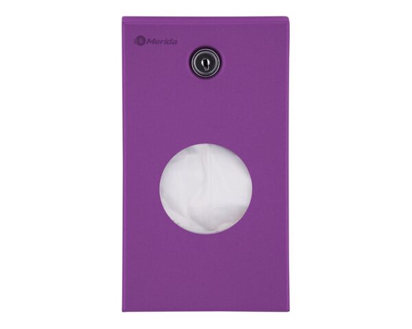 Pojemnik na torebki higieniczne MERIDA STELLA VIOLET LINE, fioletowy Pojemnik na torebki higieniczne MERIDA STELLA VIOLET LINE, fioletowy