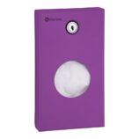 Pojemnik na torebki higieniczne MERIDA STELLA VIOLET LINE, fioletowy