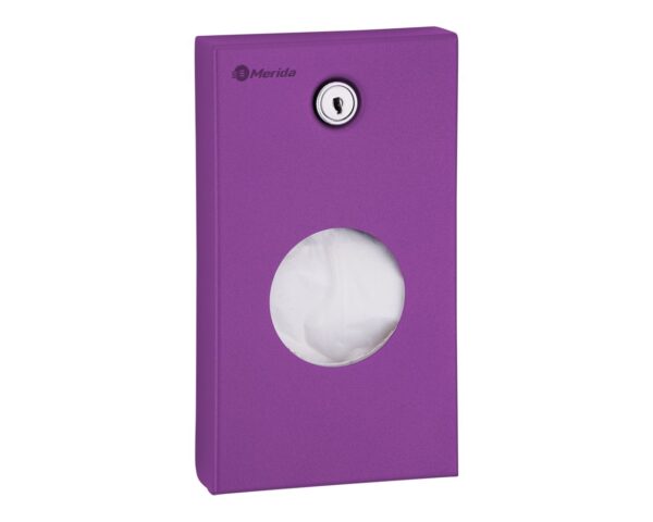 Pojemnik na torebki higieniczne MERIDA STELLA VIOLET LINE, fioletowy Pojemnik na torebki higieniczne MERIDA STELLA VIOLET LINE, fioletowy