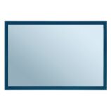 Lustro w ramie metalowej - niebieskiej MERIDA STELLA BLUE LINE, 40 x 60 cm