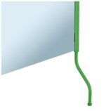 Lustro uchylne w oprawie zielonej matowej z uchwytem ułatwiającym regulację kąta nachylenia MERIDA STELLA GREEN LINE, 50 x 60 cm