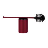 Szczotka do WC z uchwytem mocowanym do ściany, tuba krótka, MERIDA STELLA RED LINE, czerwona