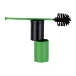 Szczotka do WC z uchwytem mocowanym do ściany, tuba krótka, MERIDA STELLA GREEN LINE, zielona