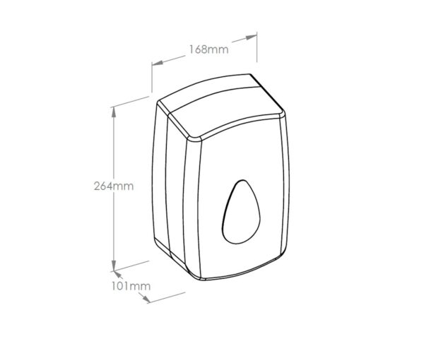 Automatyczny bezdotykowy dozownik mydła w pianie MERIDA UNIQUE AUTOMATIC CHARMING LINE Automatyczny bezdotykowy dozownik mydła w pianie MERIDA UNIQUE AUTOMATIC CHARMING LINE