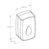 Automatyczny bezdotykowy dozownik mydła w pianie MERIDA UNIQUE AUTOMATIC RED LINE