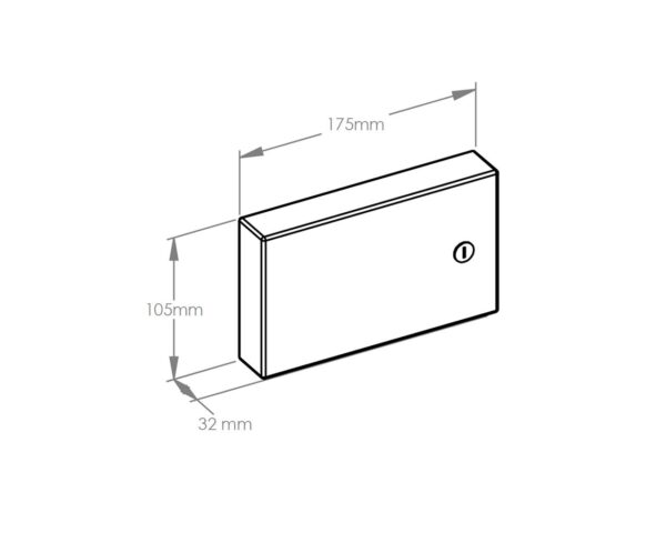 Pojemnik na rękawice foliowe MERIDA STELLA Anti-FingerPrint stal matowa z powłoką AFP Pojemnik na rękawice foliowe MERIDA STELLA Anti-FingerPrint stal matowa z powłoką AFP