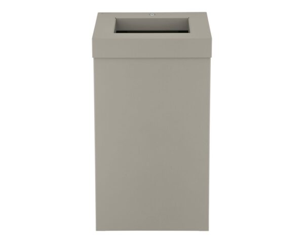 Kosz na odpady otwarty MERIDA STELLA STONE GREY LINE, pojemność 45 l, szary kamienny Kosz na odpady otwarty MERIDA STELLA STONE GREY LINE, pojemność 45 l, szary kamienny