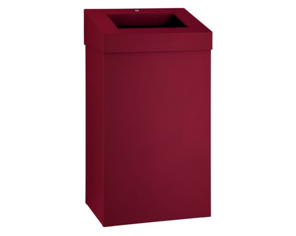 Kosz na odpady otwarty MERIDA STELLA RED LINE, pojemność 45 l, czerwony Kosz na odpady otwarty MERIDA STELLA RED LINE, pojemność 45 l, czerwony