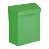 Kosz do damskich toalet MERIDA STELLA GREEN LINE 4,5 l, zielony