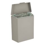 Kosz do damskich toalet MERIDA STELLA STONE GREY LINE 4,5 l, szary kamienny