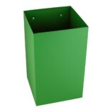 Kosz podblatowy na kółkach MERIDA STELLA GREEN LINE, pojemność 60 l, zielony