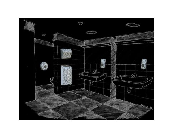 Pojemnik na papier toaletowy MERIDA UNIQUE LAS VEGAS LINE Pojemnik na papier toaletowy MERIDA UNIQUE LAS VEGAS LINE