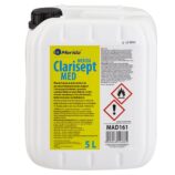 Płyn dezynfekcyjny MERIDA CLARISEPT MED do higienicznej dezynfekcji rąk oraz powierzchni, kanister 5 l