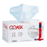 Maseczki medyczne jednorazowe z atestem 50 szt.