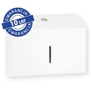 Pojemnik na ręczniki składane MERIDA STELLA SLIM WHITE LINE MINI, biały