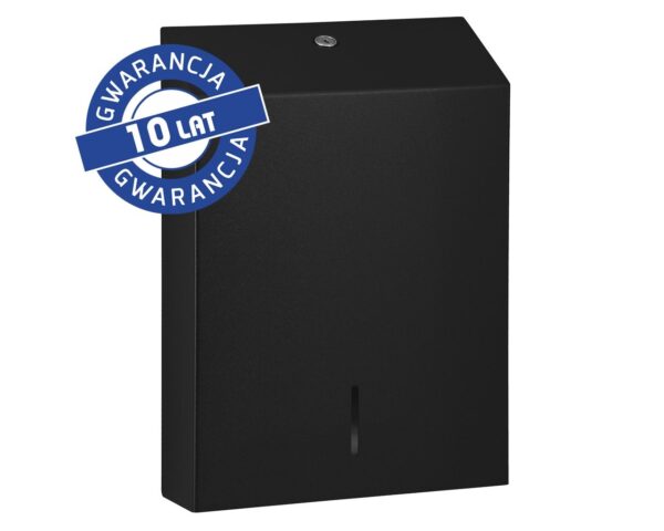 Pojemnik na ręczniki składane MERIDA STELLA SLIM BLACK LINE MAXI, czarny