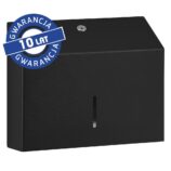 Pojemnik na ręczniki składane MERIDA STELLA SLIM BLACK LINE MINI, czarny