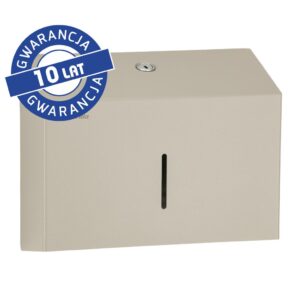 Pojemnik na ręczniki składane MERIDA STELLA SLIM SILK GREY LINE MINI, szary jedwabisty