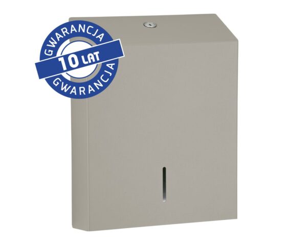 Pojemnik na ręczniki składane MERIDA STELLA SLIM STONE GREY LINE MAXI, szary kamienny