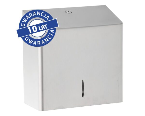 Pojemnik na ręczniki składane MERIDA STELLA R10 ADVANCED MAXI, stal matowa