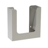 Pojemnik na ręczniki papierowe, do montażu w szafce wiszącej, STAL MATOWA