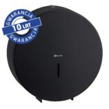 Pojemnik na papier toaletowy MERIDA STELLA BLACK LINE MEGA, średnica papieru do 28 cm, czarny