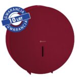 Pojemnik na papier toaletowy MERIDA STELLA RED LINE MEGA, średnica papieru do 28 cm, czerwony